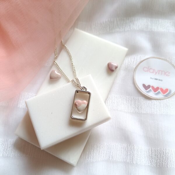 Mini Heart Frame Pendant
