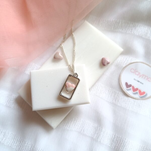 Mini Heart Frame Pendant