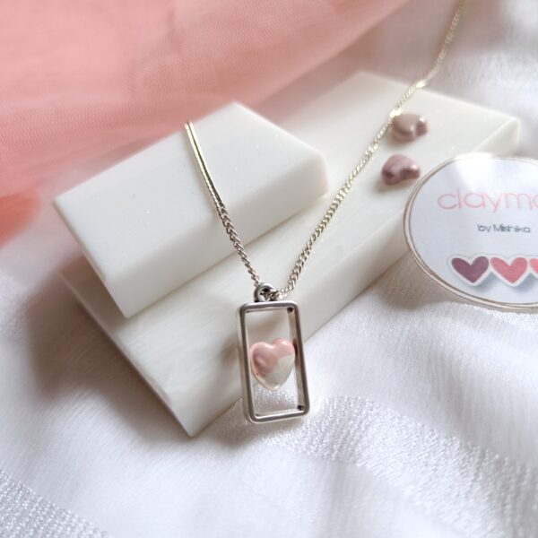Mini Heart Frame Pendant