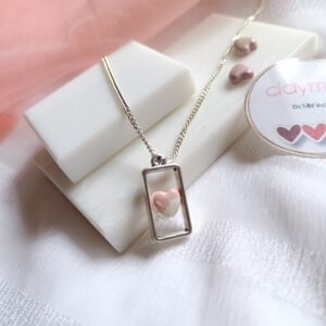 Mini Heart Frame Pendant