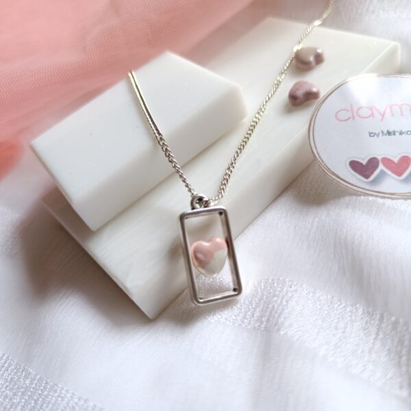 Mini Heart Frame Pendant