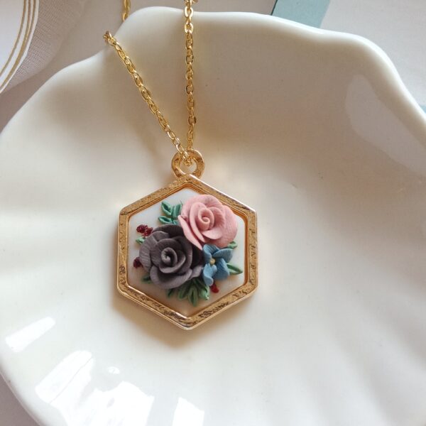 Polymer clay Pendant