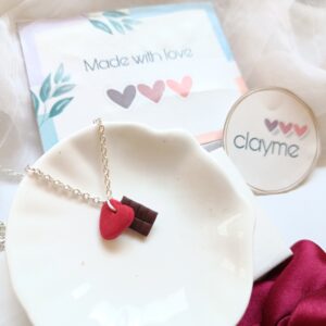 Chocolate Heart Pendant