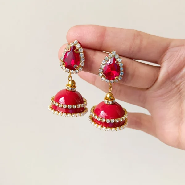 Polymer Clay Jhumkas