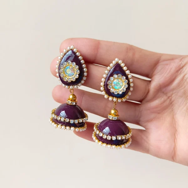 Polymer Clay Jhumkas