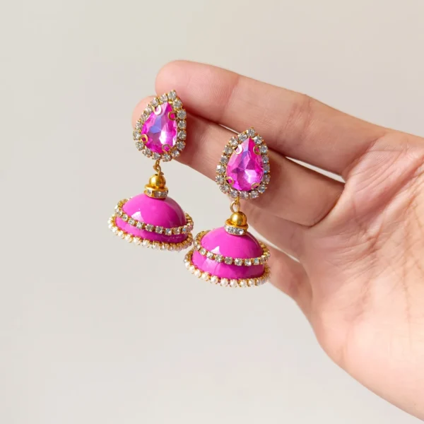 Polymer Clay Jhumkas