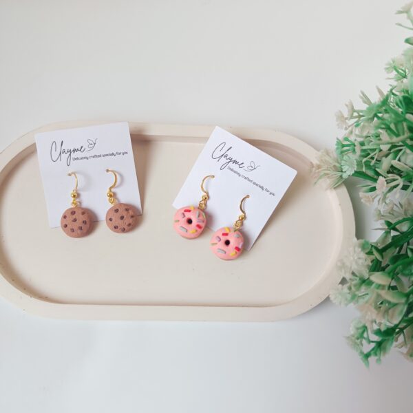Doughnut | Cookie Earrings