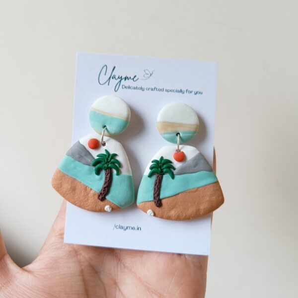 Tropical Beach Earrings - Image 4