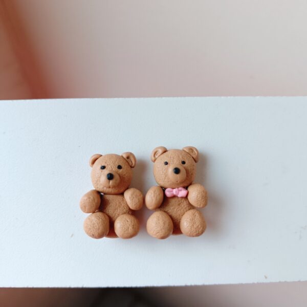 Teddy Bear Studs