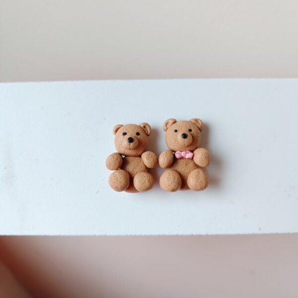 Teddy Bear Studs