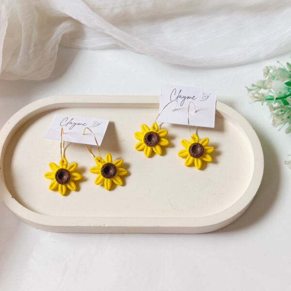 Daisy | Sunflower Hoops - Image 6