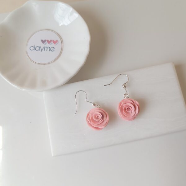 Rose Hook Earrings - Image 8