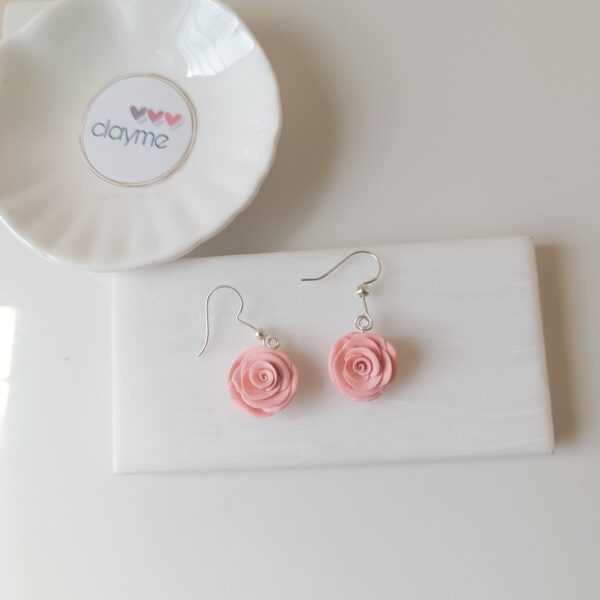 Rose Hook Earrings - Image 6