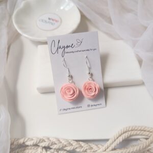 Rose Hook Earrings