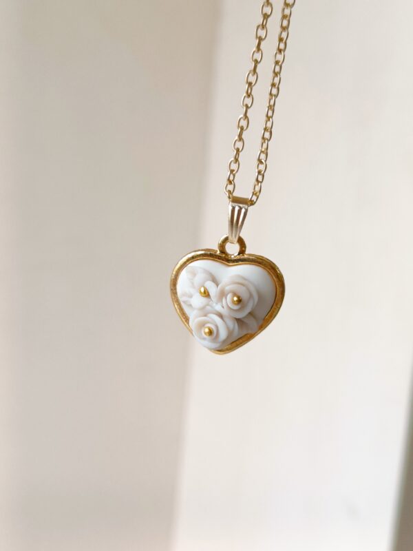 Golden Hour Heart Pendant - Image 8