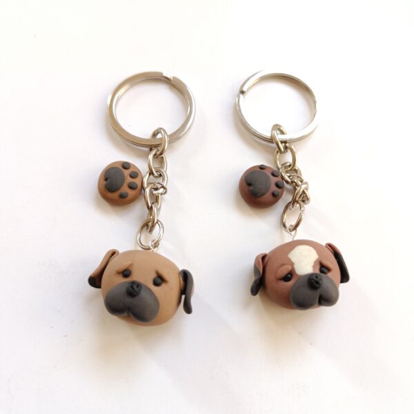 Pet Face and Paw Keychain - Image 9
