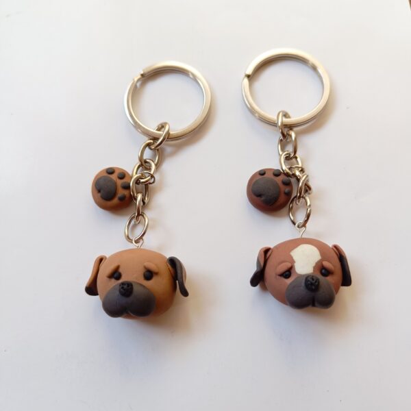 Pet Face and Paw Keychain - Image 7