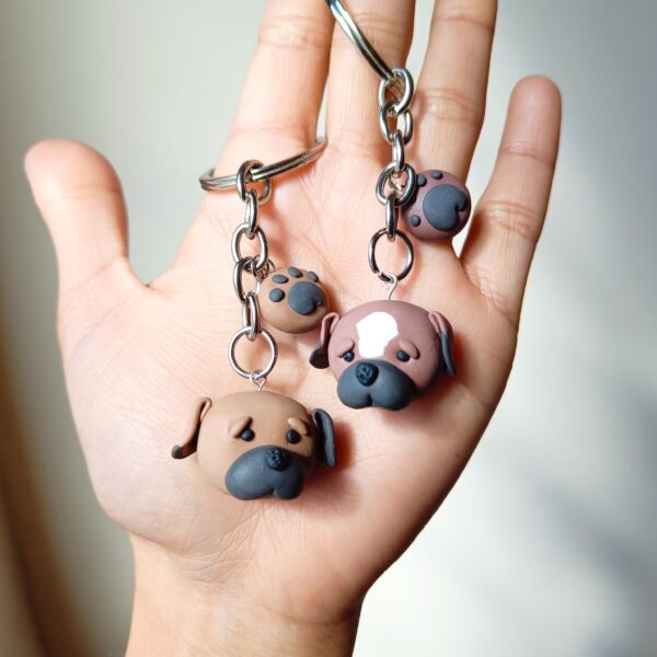 Pet Face and Paw Keychain - Image 8