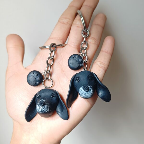 Pet Face and Paw Keychain - Image 4