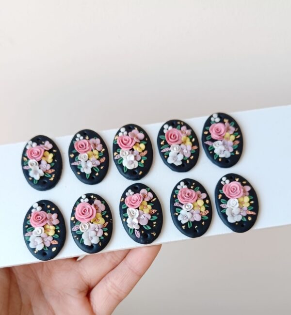 Blossom Blush Floral Earrings - Image 5