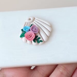 Thetis Floral Sea Shell Necklace