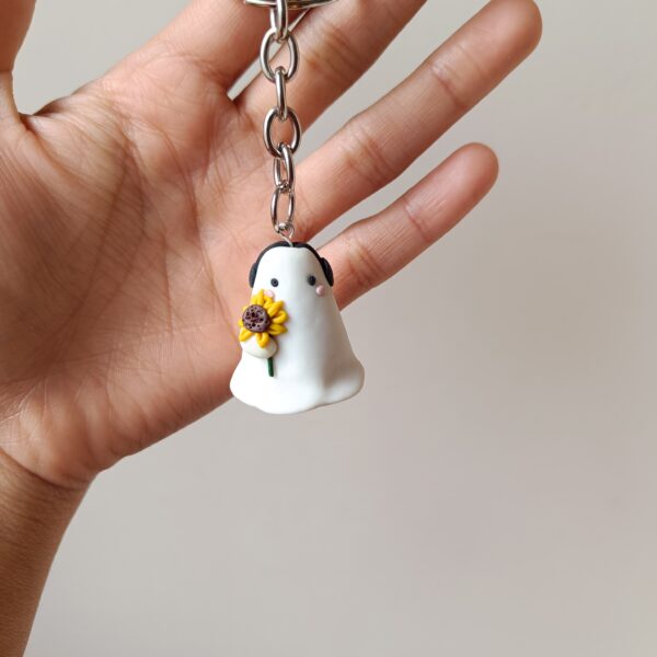 Tall Ghosty Keychain