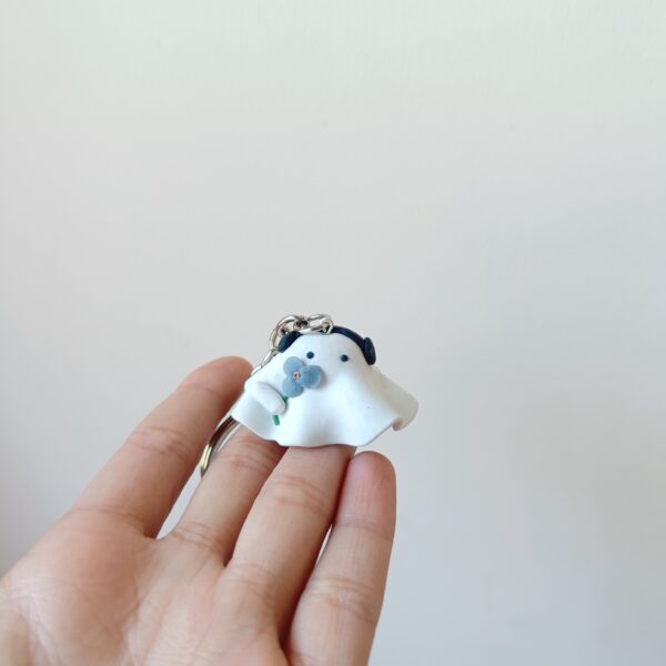 Shy Ghosty Keychain - Image 3