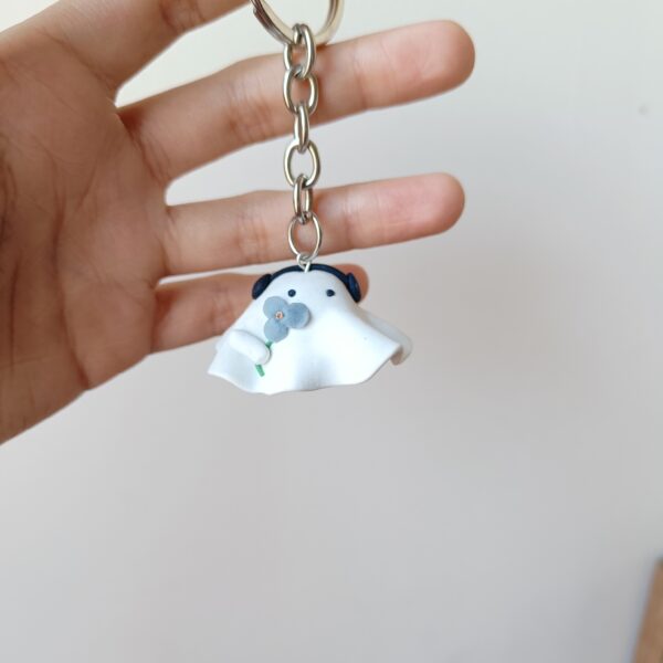 Shy Ghosty Keychain - Image 2