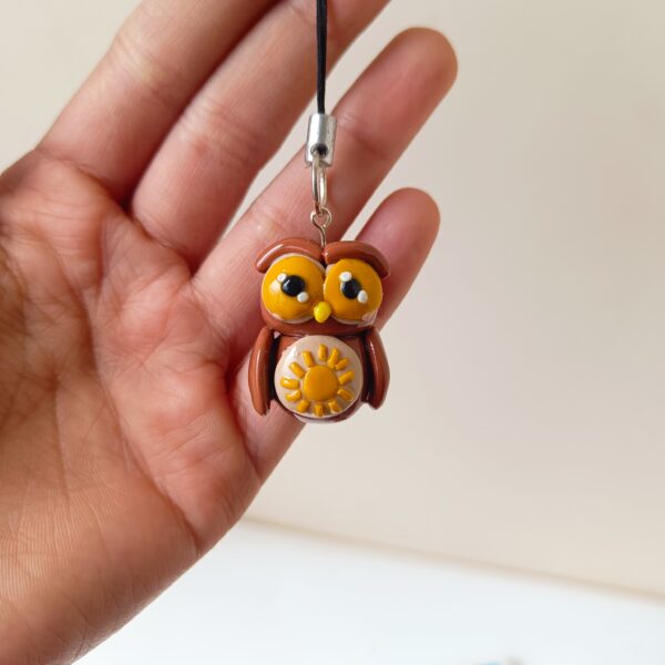 Sunny Hoot Owl Charm - Image 3