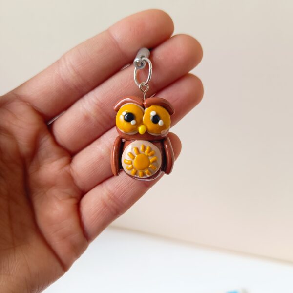 Sunny Hoot Owl Charm - Image 5