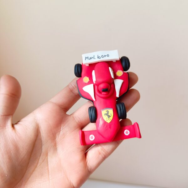 Ferrari-Inspired F1 Car Keychain - Image 3