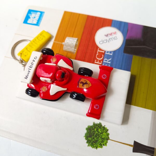 Ferrari-Inspired F1 Car Keychain - Image 6