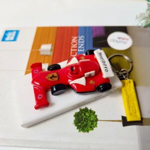 Ferrari-Inspired F1 Car Keychain