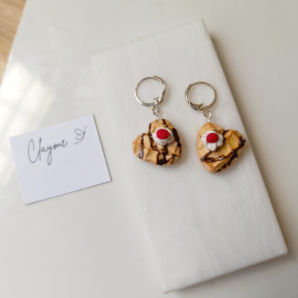 Waffle Delights Earrings - Image 4
