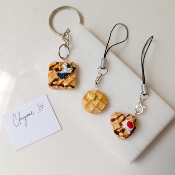 Mini Waffle Charm - Image 4