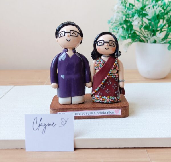 Mini Me – Clay Statue ( 2 People 1 base) - Image 6