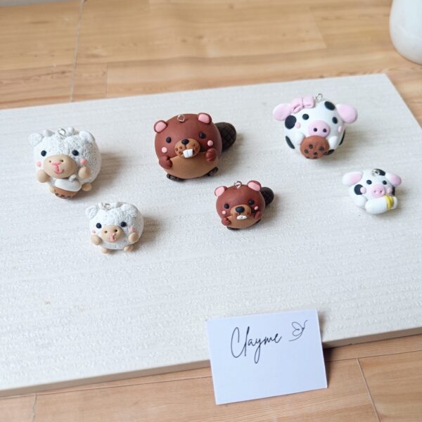 Chubby Animal(s) + Baby Keychain - Image 11