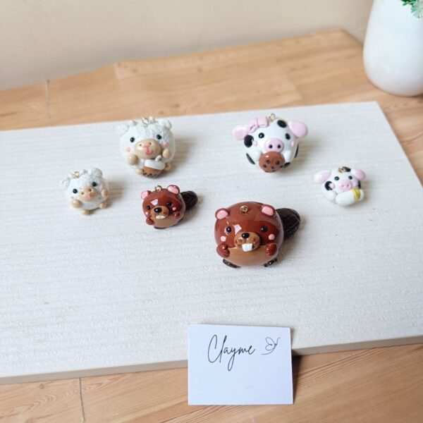 Chubby Animal(s) + Baby Keychain - Image 12