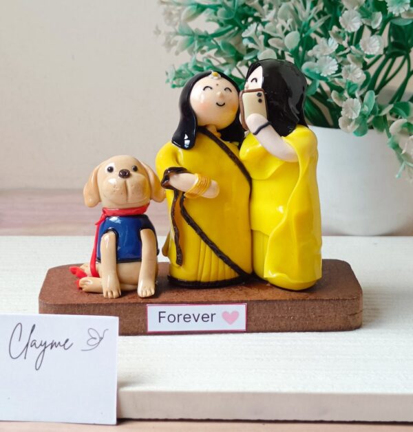 Mini Me – Clay Statue ( 2 People 1 base) - Image 11
