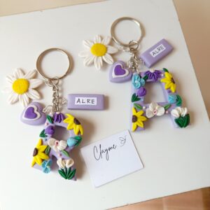 Alphabet keychain