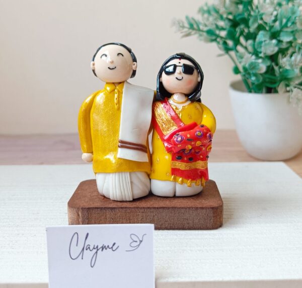 Mini Me – Clay Statue ( 2 People 1 base) - Image 2