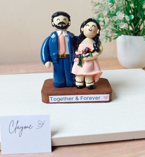 Mini Me – Clay Statue ( 2 People 1 base) - Image 4