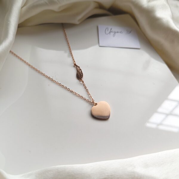Wings to Heart Necklace - Image 5