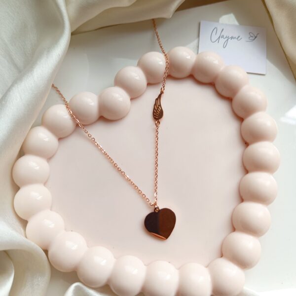 Wings to Heart Necklace - Image 3