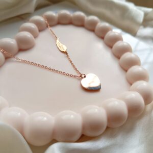 Wings to Heart Necklace