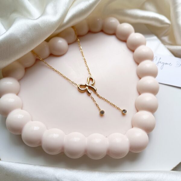 Twilight Bow Necklace - Image 3
