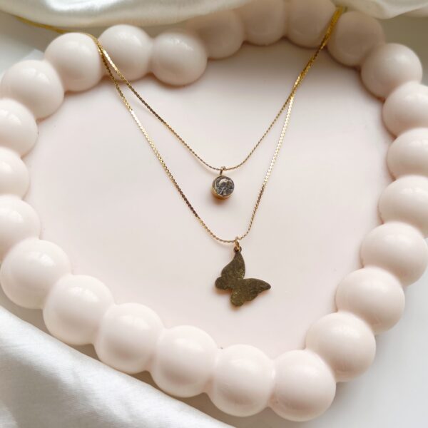 Golden Flutter Necklace - Image 5