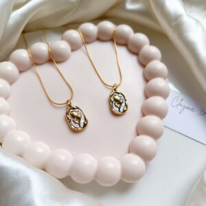 Golden Rose Necklace