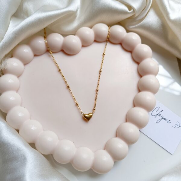 Mini Heart' Reversible Necklace - Image 6