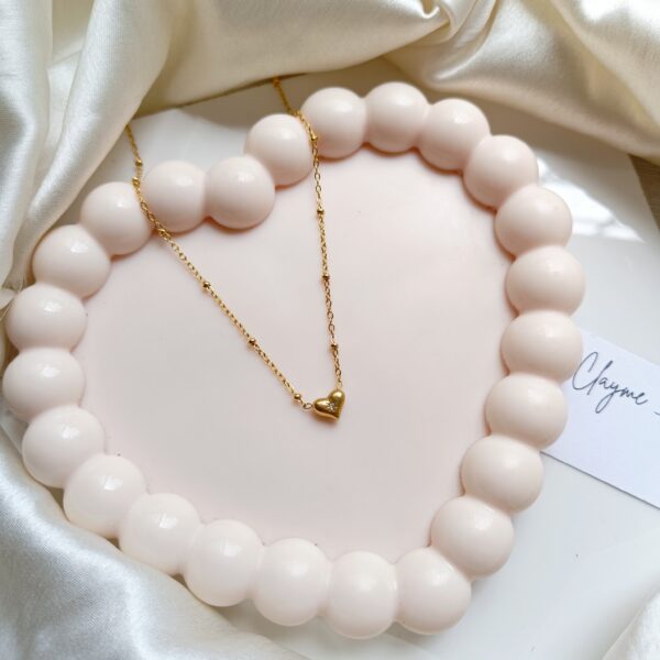 Mini Heart' Reversible Necklace - Image 3
